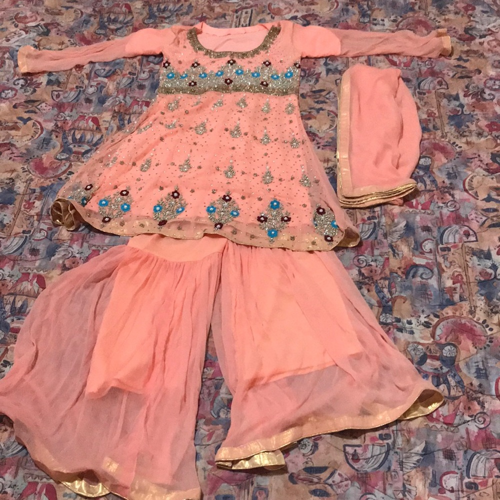 Pakistani Gharara